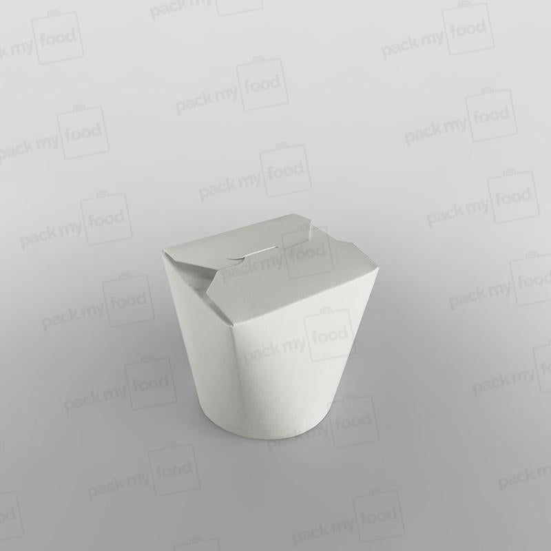 Leakproof White Noodle Box - 26oz