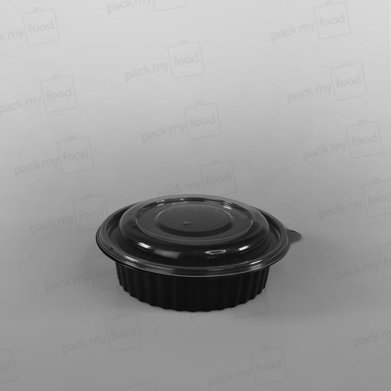 Somoplast Black Microwavable Bowl