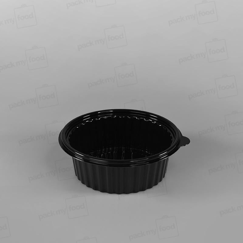 Somoplast Black Microwavable Bowl
