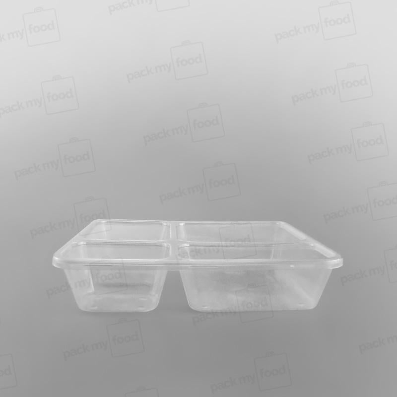 MK 3 Comp Clear Microwave Container & Lids