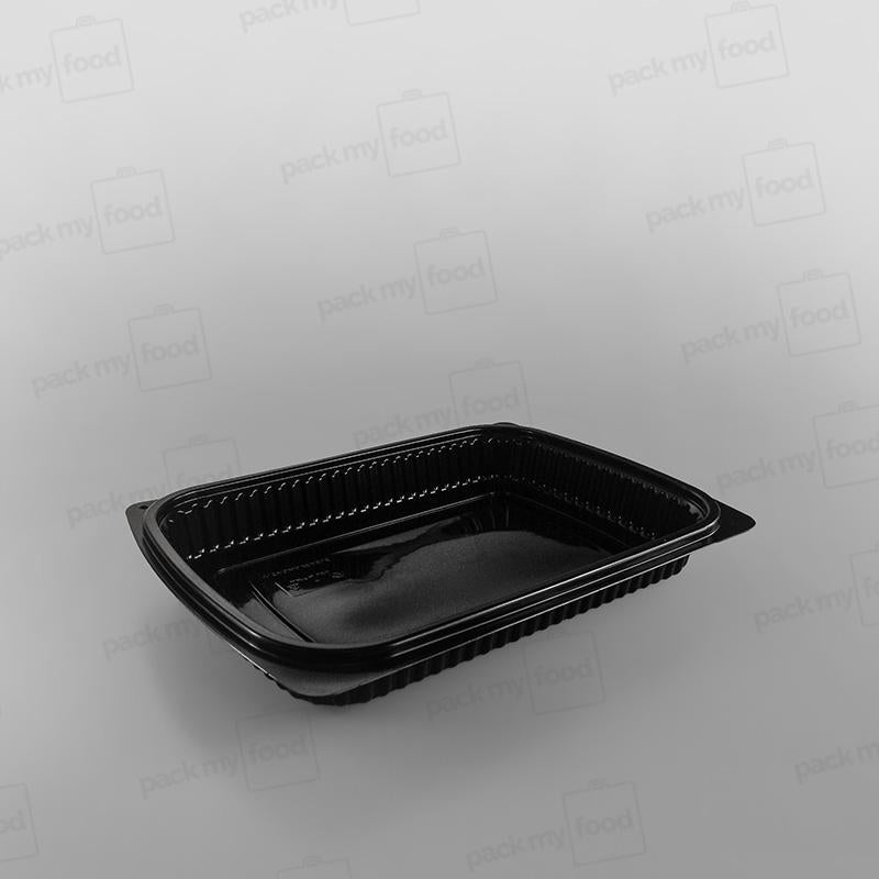Somoplast Black Microwavable Container