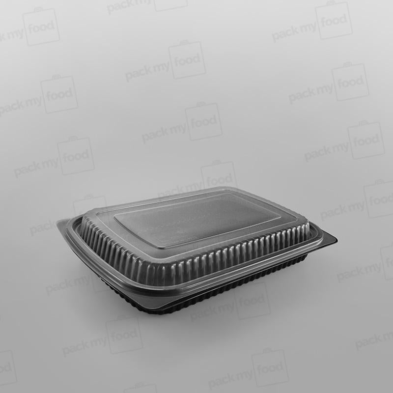 Somoplast Black Microwavable Container