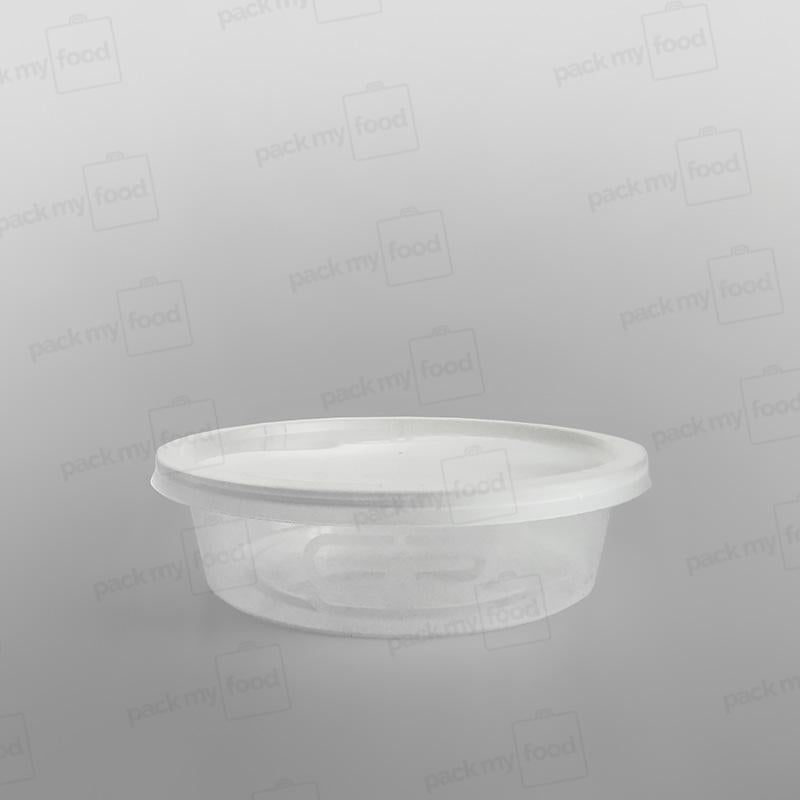 Satco Round Microwave Containers & Lids - 1100ml