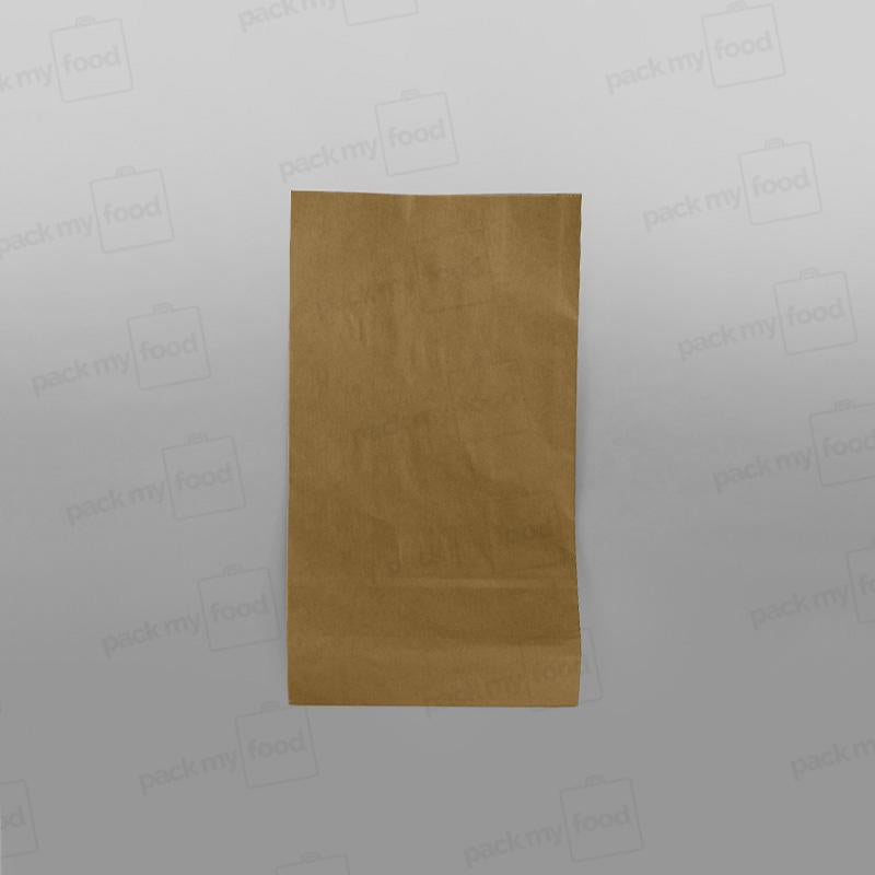 Brown Paper Grab Bag/ Take Away Bag, No Handles
