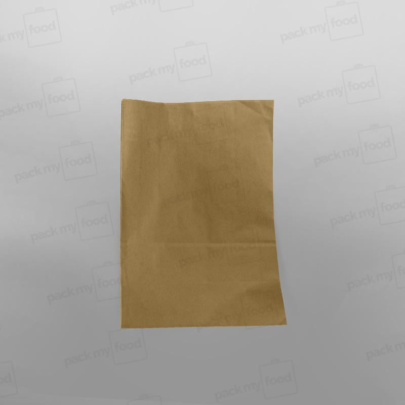 Brown Paper Grab Bag/ Take Away Bag, No Handles