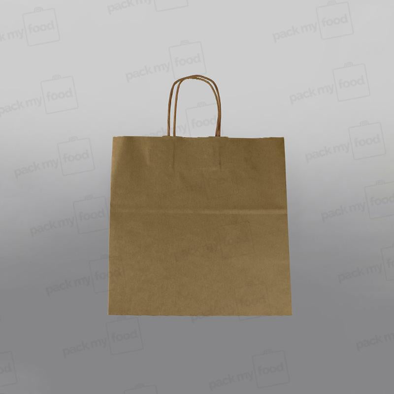 Premium Kraft Twisted Handle Paper Carrier Bag