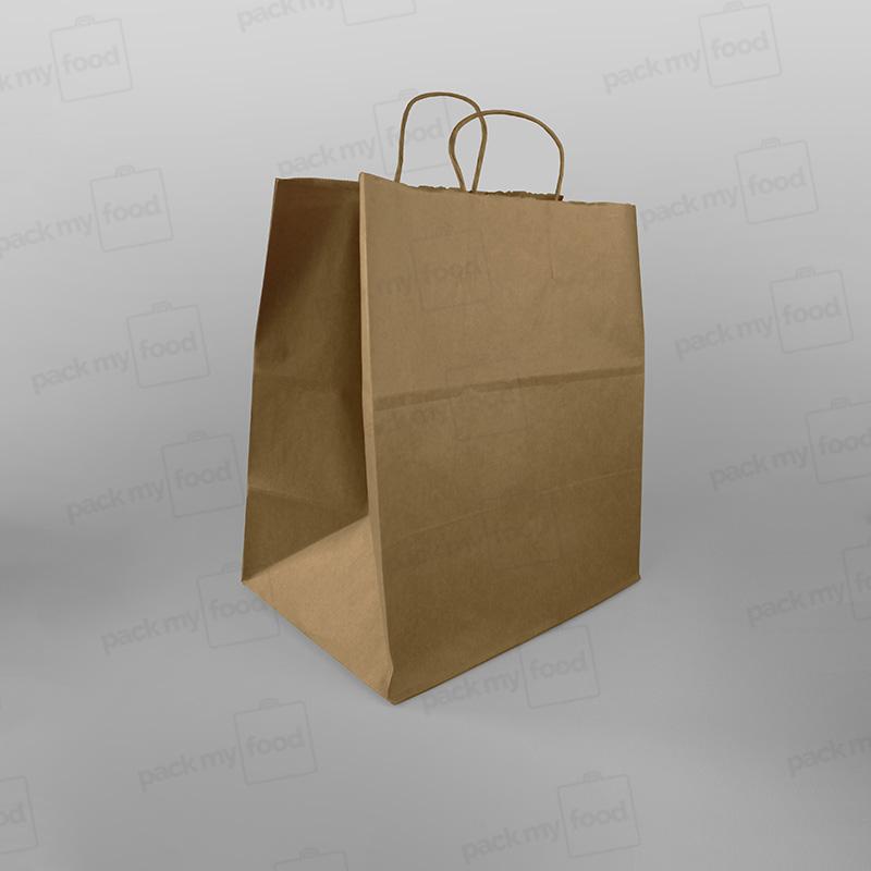 Premium Kraft Twisted Handle Paper Carrier Bag