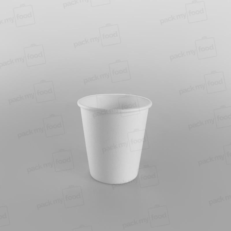 Go-Pak White Paper Cup Hot - Single Wall