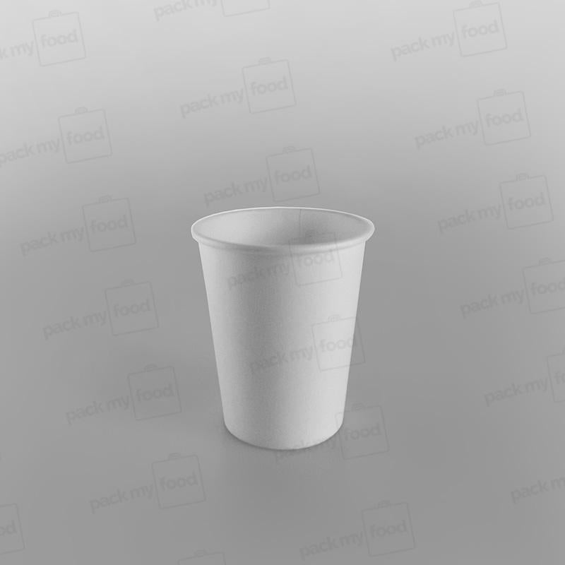 Somoplast Single Wall White Paper Cup Hot