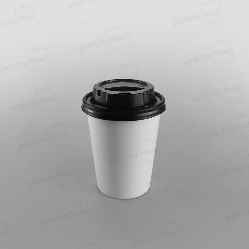 Somoplast Single Wall White Paper Cup Hot