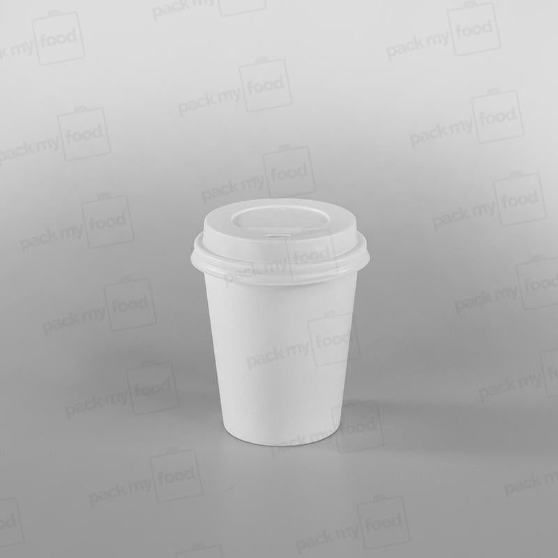 Hippo White Single Wall Paper Cup