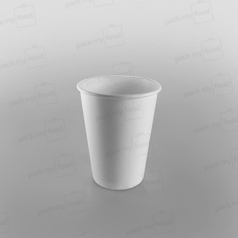 Somoplast Single Wall White Paper Cup Hot