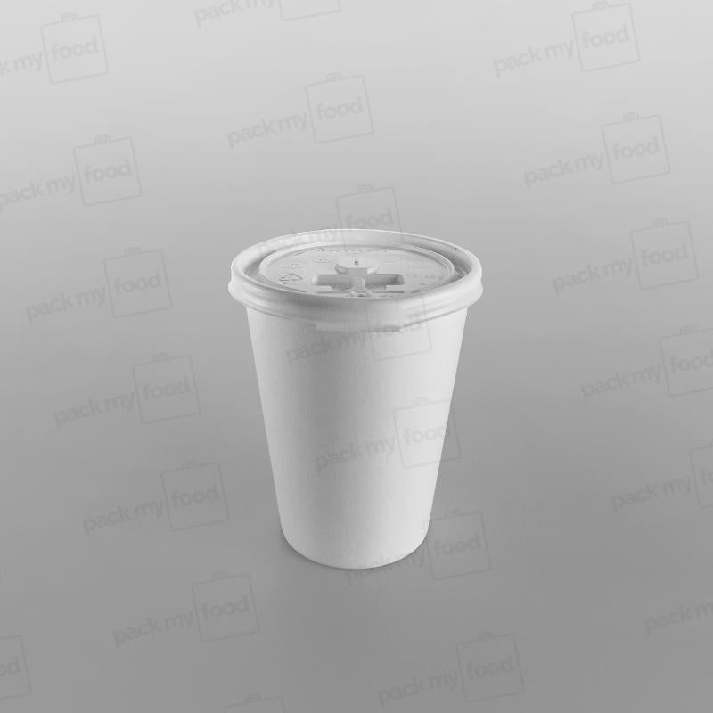 Somoplast Single Wall White Paper Cup Hot