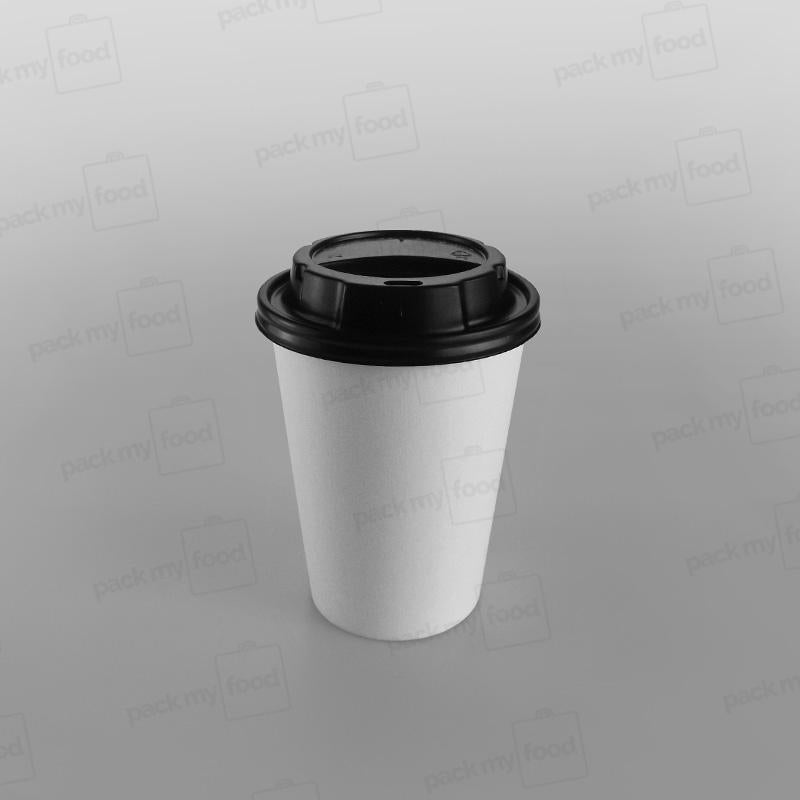 Somoplast Single Wall White Paper Cup Hot