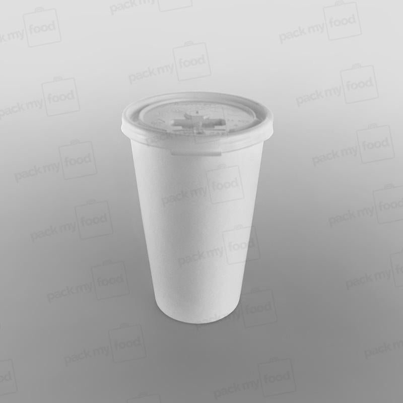 Go-Pak White Paper Cup Hot - Single Wall