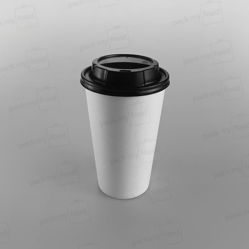 Go-Pak White Paper Cup Hot - Single Wall