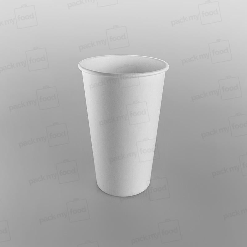 Go-Pak White Paper Cup Hot - Single Wall