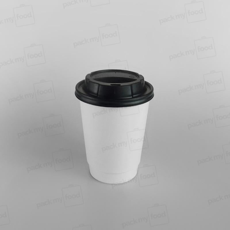 Hippo White Double Wall Paper Cup