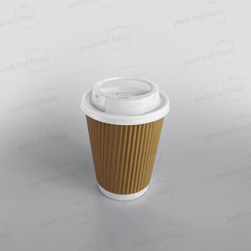 Ripple Kraft Paper Cup Hot