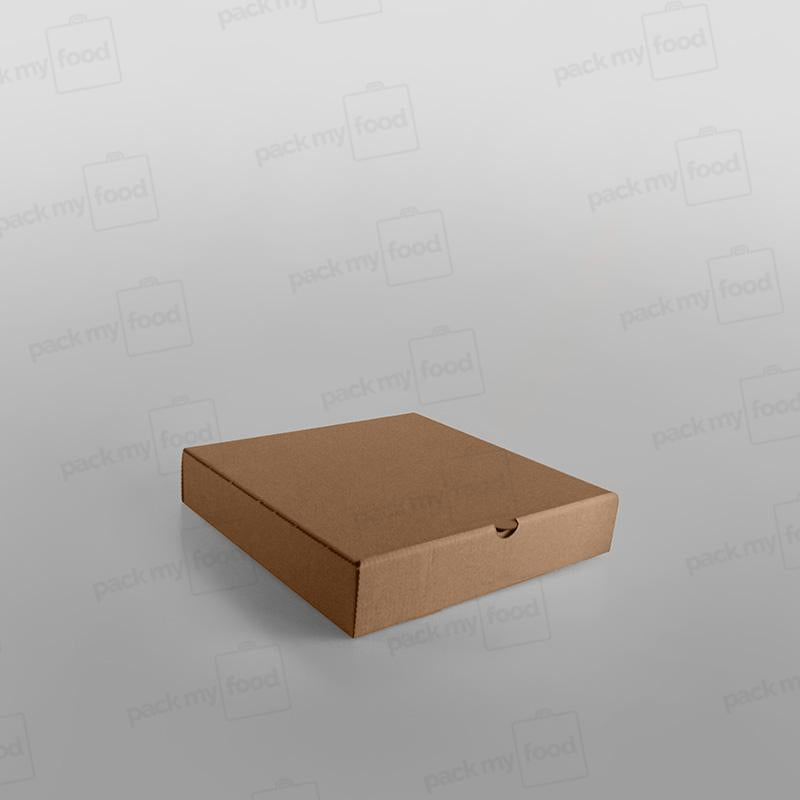 Pizza Box Brown Plain, Square