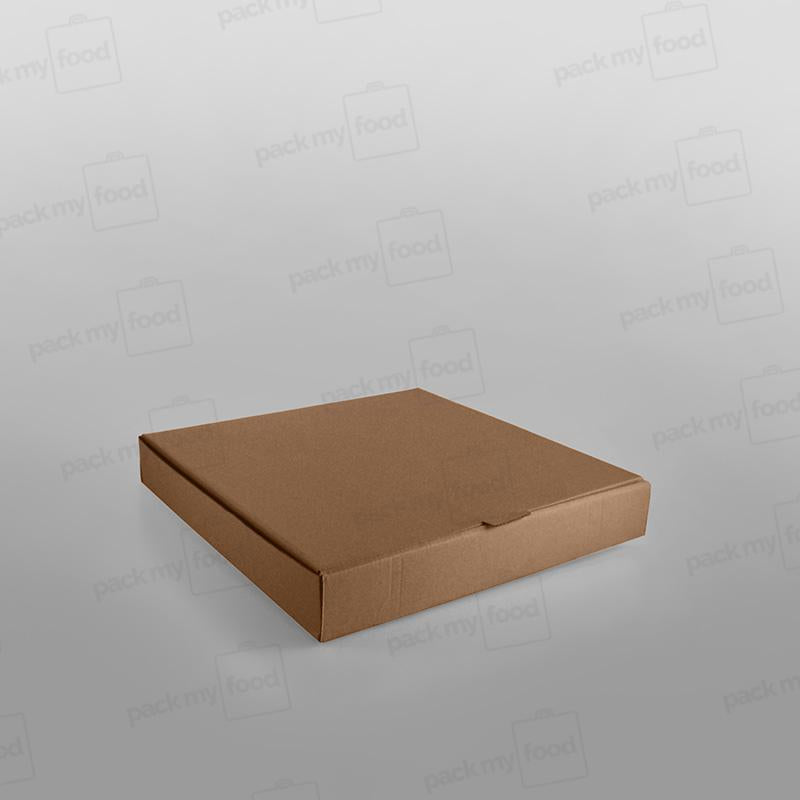 Pizza Box Brown Plain, Square