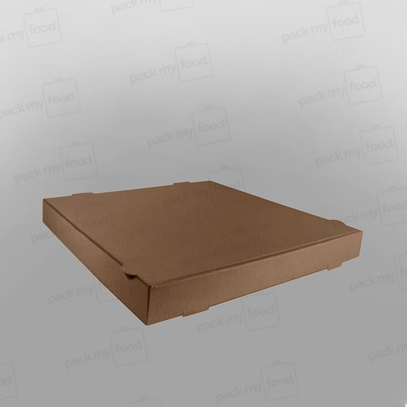 Pizza Box Brown Plain, Square