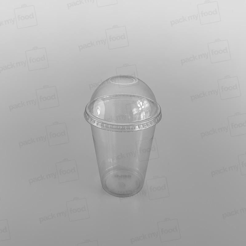 Solo Plastic Lid Domed Clear
