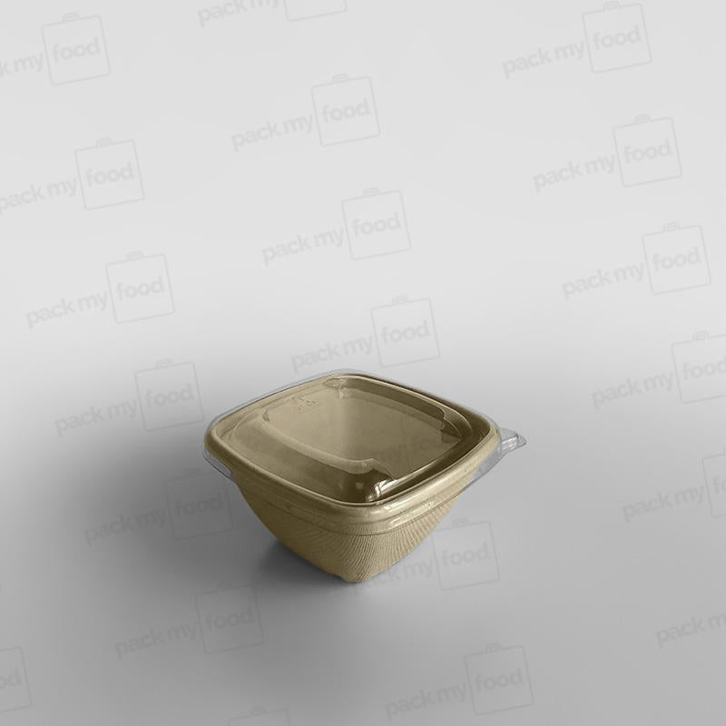 Sabert Small Square Pulp Bowl
