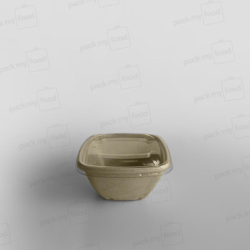 Sabert Small Square Pulp Bowl