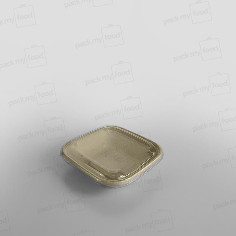 Sabert rPET Lid For Wide Square Pulp Bowl