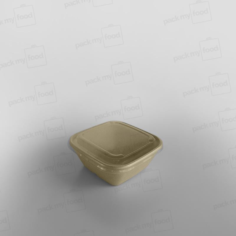 Sabert PP Lid For Wide Square Pulp Bowl