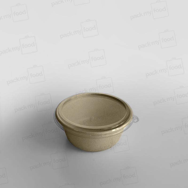 Sabert rPET Lid For Small Round Pulp Bowl