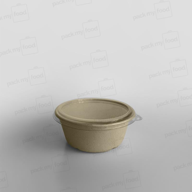 Sabert rPET Lid For Small Round Pulp Bowl