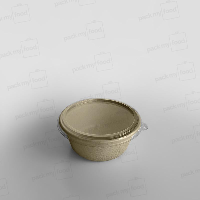 Sabert Small Round Pulp Bowl - 500ml