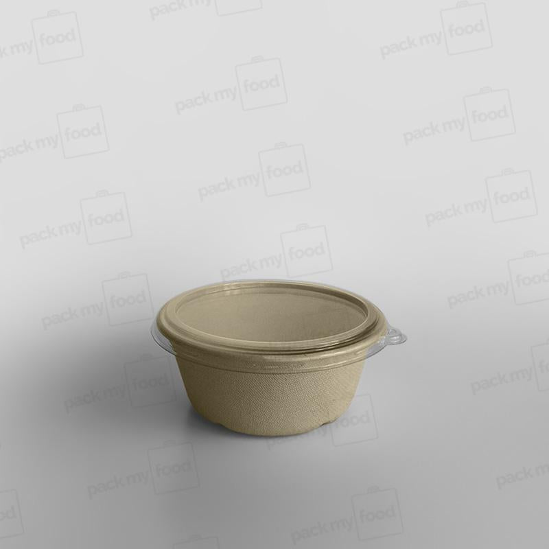 Sabert Small Round Pulp Bowl - 500ml