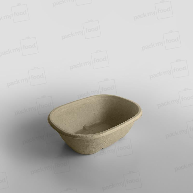 Sabert Oval Eco Street Food Pulp Bowl