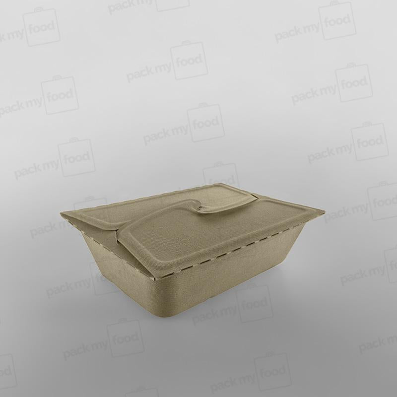Sabert Rectangular Pulp Meal Box