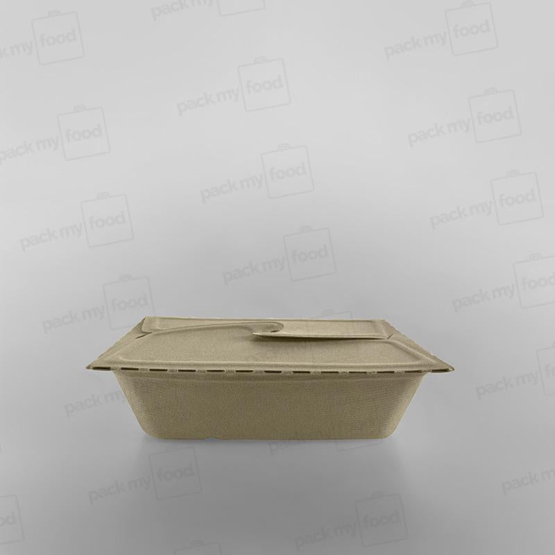 Sabert Rectangular Pulp Meal Box