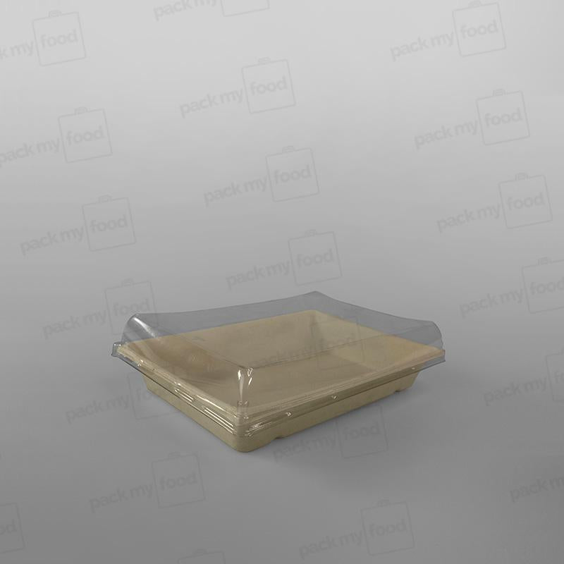 Sabert Pagoda Rectangular Pulp Tray