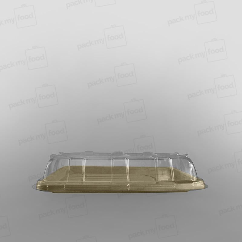 Sabert Domed Lid To Fit Rectangular Pulp Platter