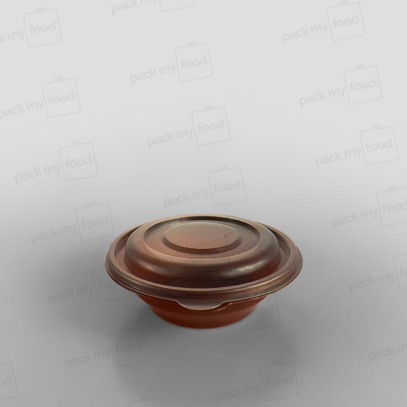 Somoplast Brown Microwavable Bowl
