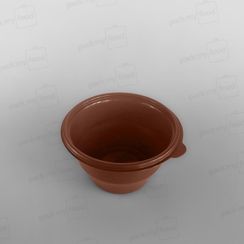 Somoplast Brown Microwavable Bowl