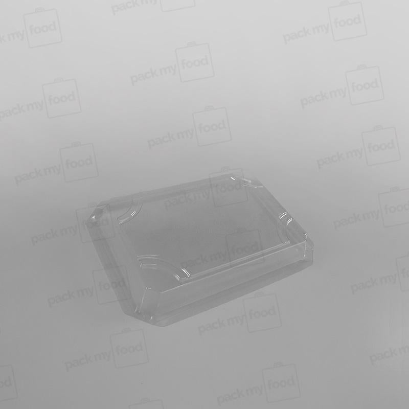 Compostable PLA Black Sushi Container Base & Lid