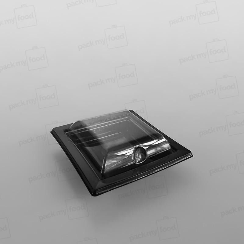 GPI Black Sushi Tray & Lids