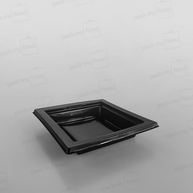 GPI Black Sushi Tray & Lids