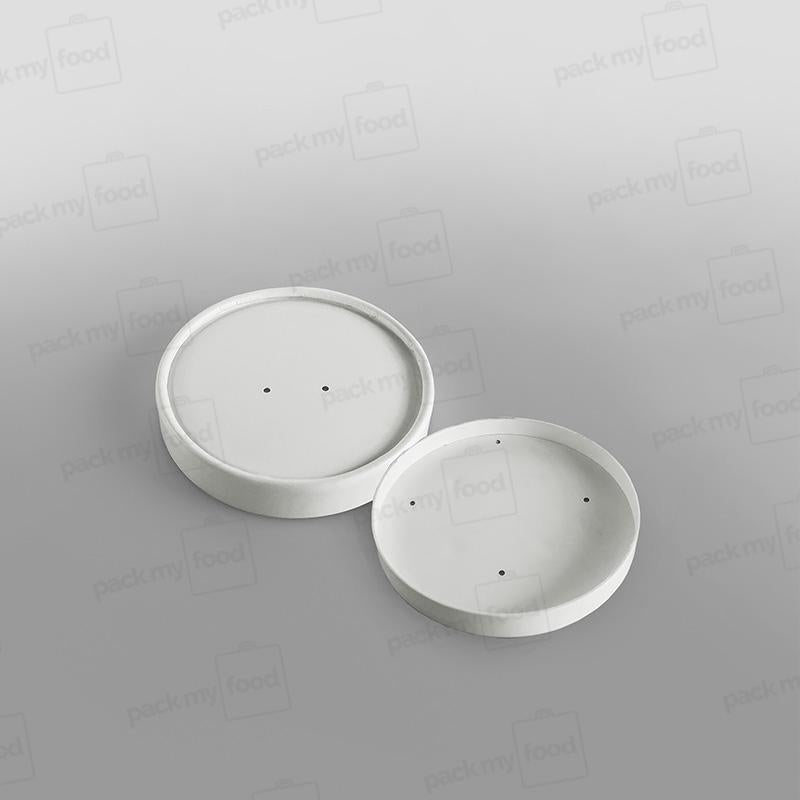 Go-Pak Paper Soup Container & Lid Combo