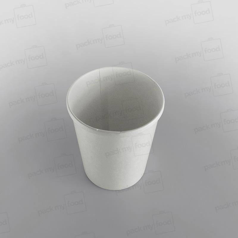 Go-Pak White Paper Soup Container