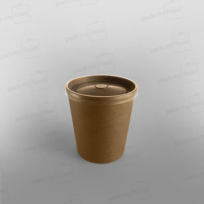 Solo Clear Plastic Lid - 16oz