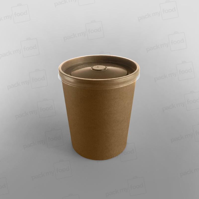 Kraft Paper Soup Container