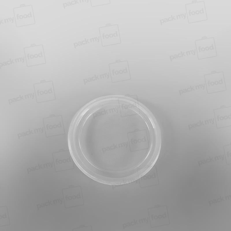 Go-Pak Clear Plastic Lid for Black Ripple Soup/ Food Container